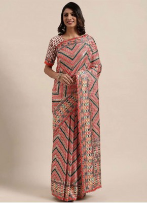 Multi Colour Manipuri Silk Trendy Saree