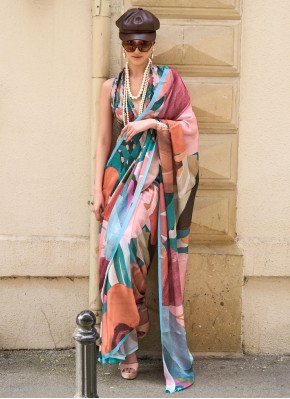 Noble Multi Colour Classic Saree