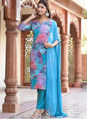 Opulent Silk Blend Salwar Suit