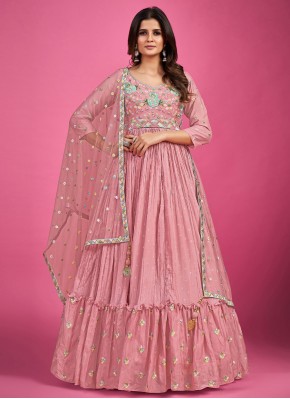 Paramount Pink Designer Gown