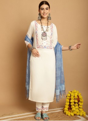 Perfect Embroidered Ceremonial Trendy Salwar Kamee
