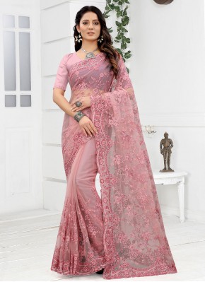 Pink Ceremonial Classic Designer Saree