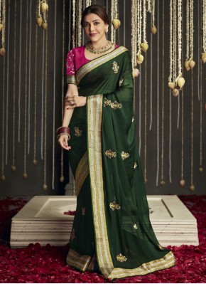 Pleasing Silk Designer Saree