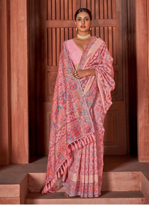 Pleasing Weaving Party Traditional Saree