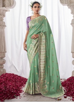 Pretty Silk Meenakari Classic Saree