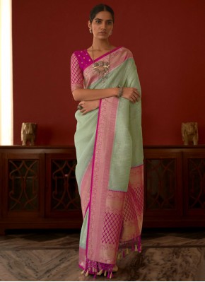 Rani Color Trendy Saree