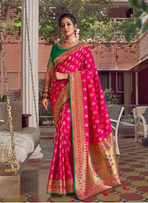Rani Silk Designer Traditional Saree