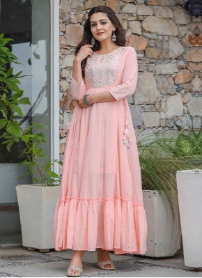 Regal Mirror Cotton Readymade Gown