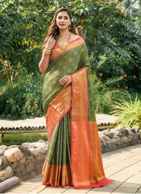 Remarkable Weaving Classic Saree