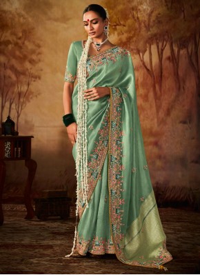 Sensational Weaving Classic Saree
