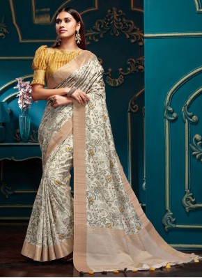 Silk Multi Colour Fancy Traditional Designer Saree