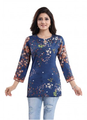 Snazzy Party Wear Kurti For Festival
