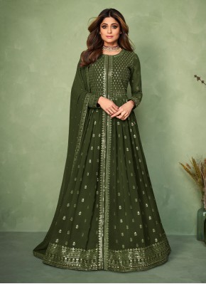 Sonorous Embroidered Shamita Shetty Readymade Salwar Suit