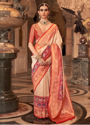 Sophisticated Banarasi Silk Contemporary Style Saree