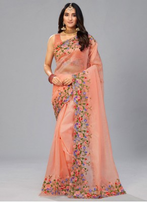 Sparkling Trendy Saree For Engagement