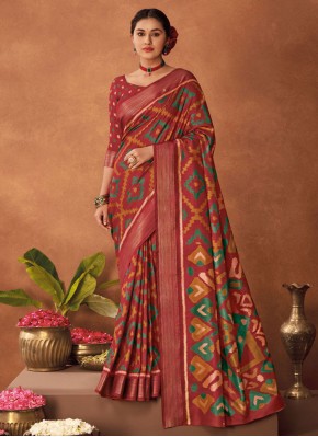 Spellbinding Silk Ceremonial Classic Saree