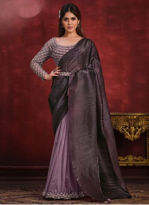 Sterling Banarasi Silk Sequins Trendy Saree