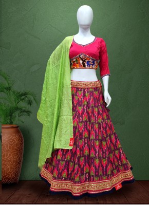 Stylish Cotton Garba Wear Chaniya Choli for Navratri