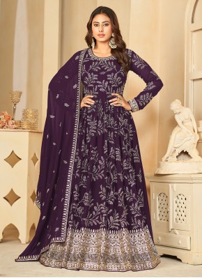 Stylish Floor Length Trendy Suit For Reception