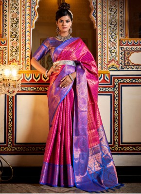 Versatile Kanjivaram Silk Trendy Saree