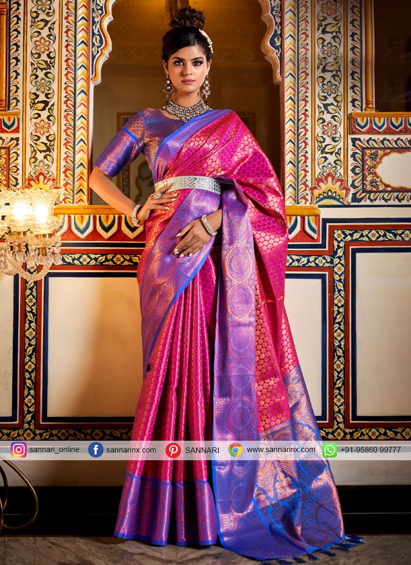 Versatile Kanjivaram Silk Trendy Saree