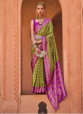 Versatile Sea Green Wedding Trendy Saree