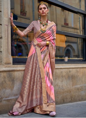 Vibrant Silk Weaving Saree