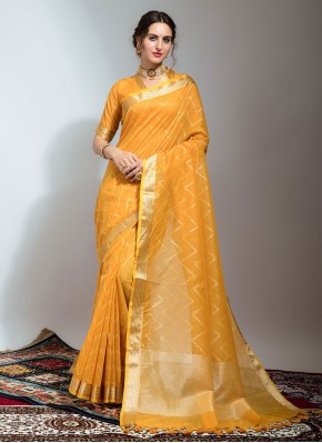 Vibrant Weaving Silk Saree