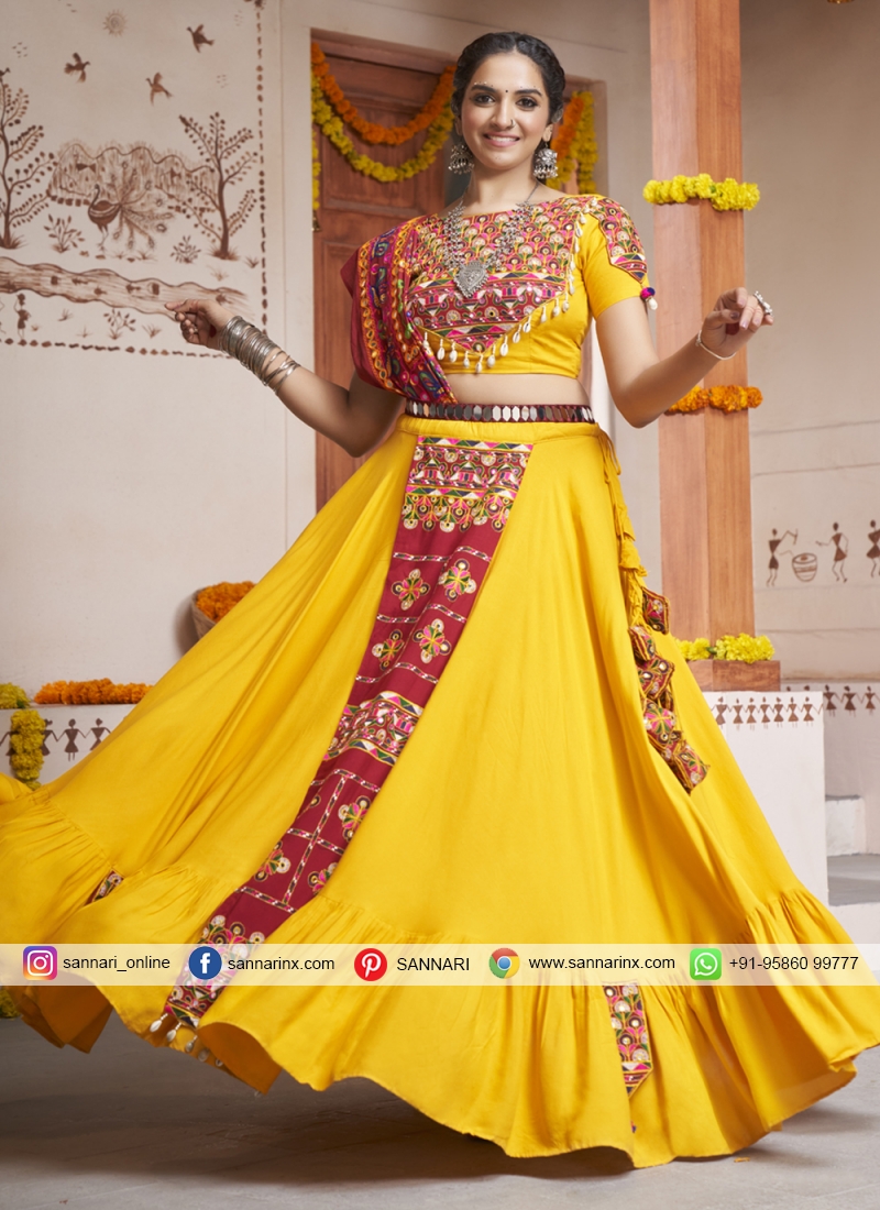 Yellow Color Lehenga Choli For Wedding Look – Joshindia | lupon.gov.ph