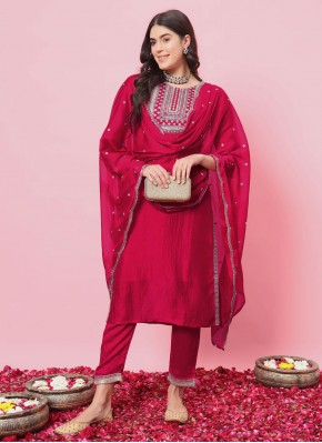 Voluptuous Designer Pink Salwar Suit 