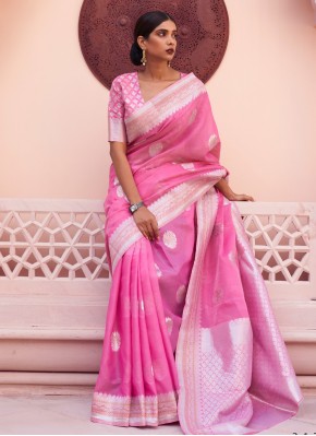 Whimsical Weaving Contemporary Style Saree